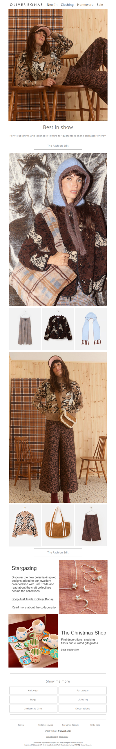 New in Fashion | Best in show