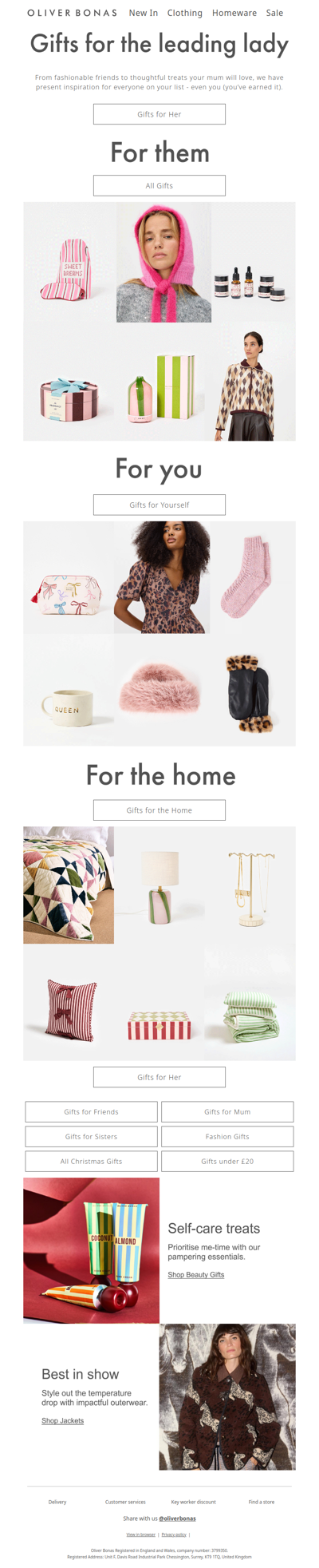 Gifts for her | Leading lady