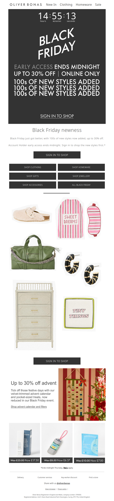 Black Friday early access | 100s of new styles just added