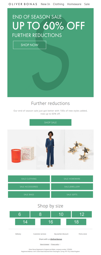 Sale just got better | Further reductions