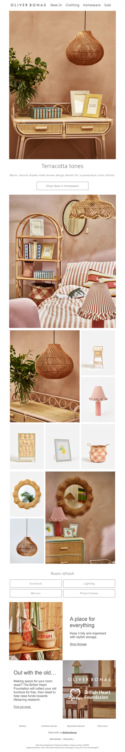 Room refresh | Terracotta tones