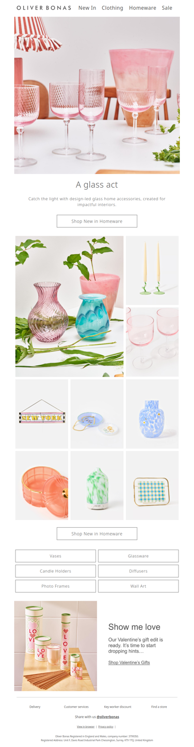 New in home | A glass act