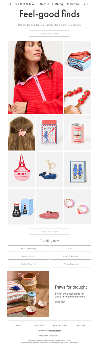 Feel-good finds​ | January joy