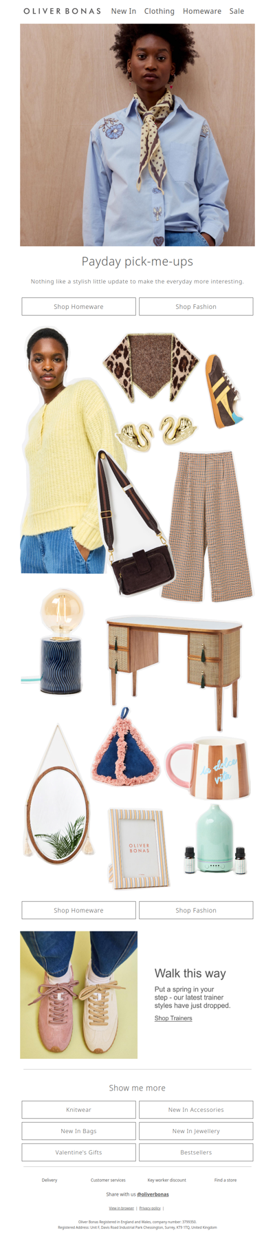 Payday pick-me-ups | Time for a stylish treat​