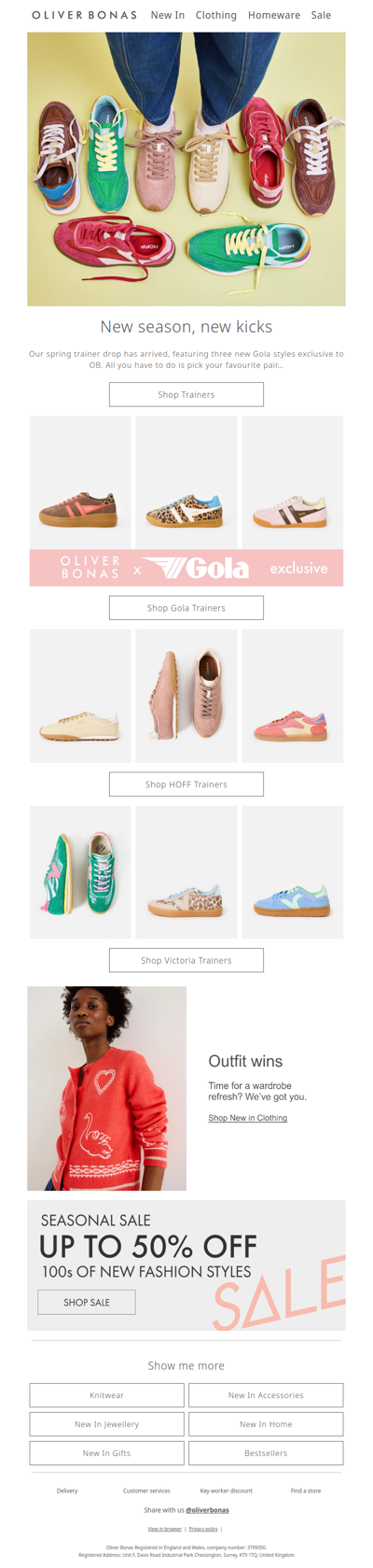 Spring trainer drop | New season, new kicks