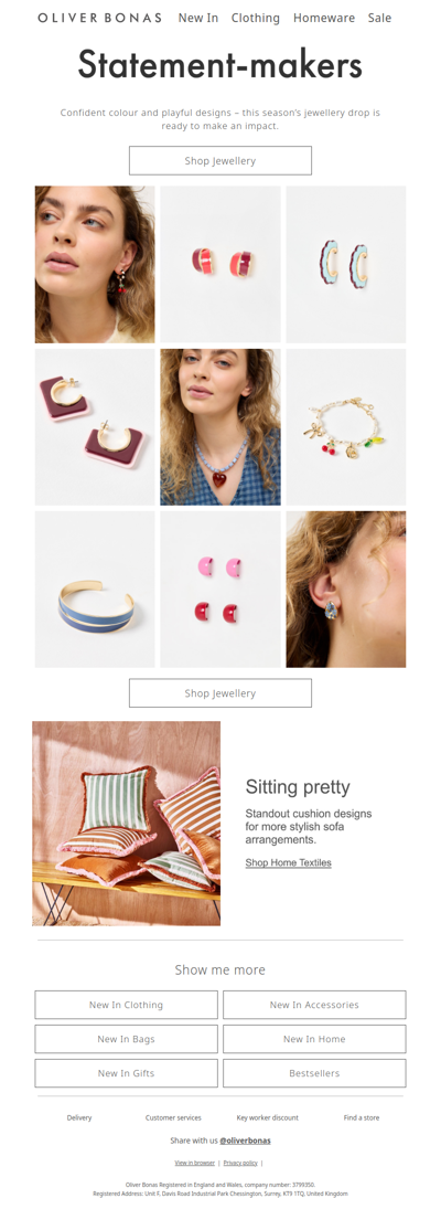 New-in jewellery | The finishing touch