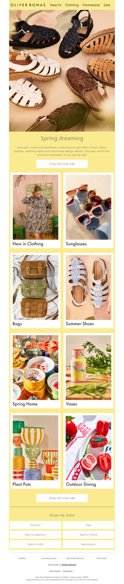 Spring dreaming | SS26 styles this way