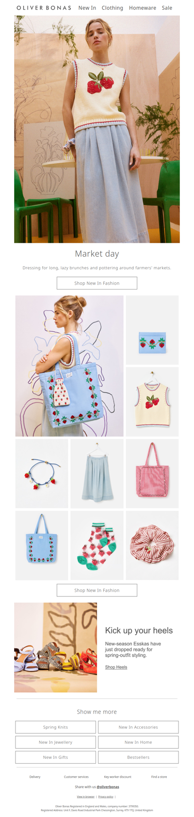 New in Clothing | Market day