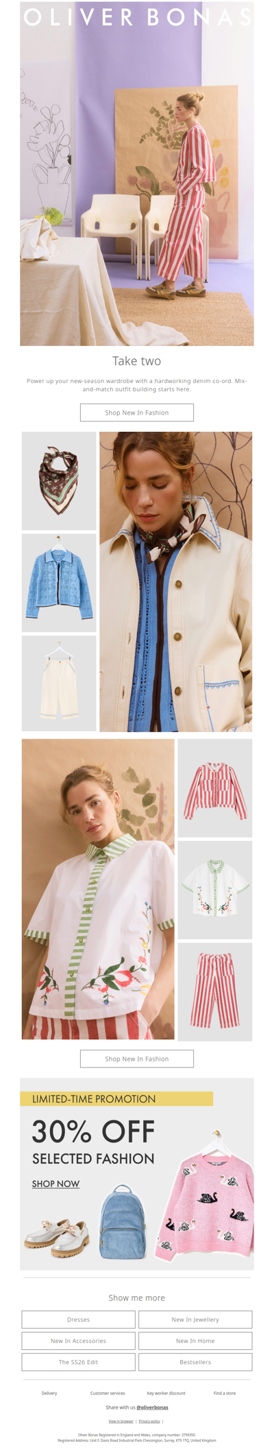 New in Clothing | Take two