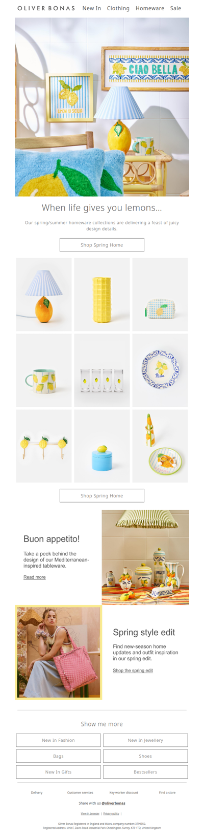 Home update | Zest for life