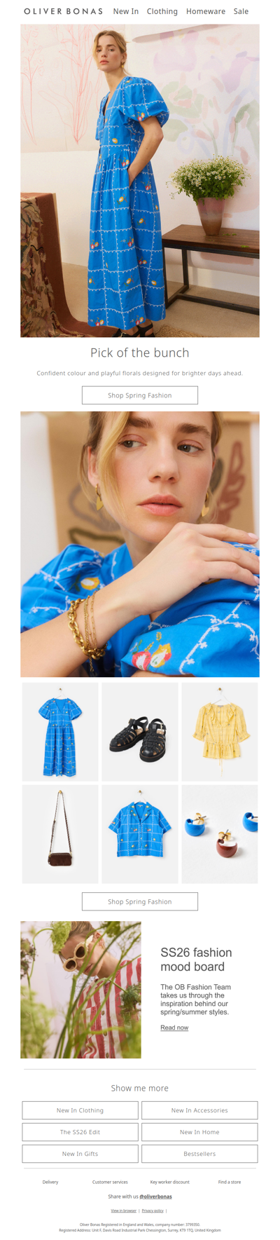 New in Clothing | Feel-good florals