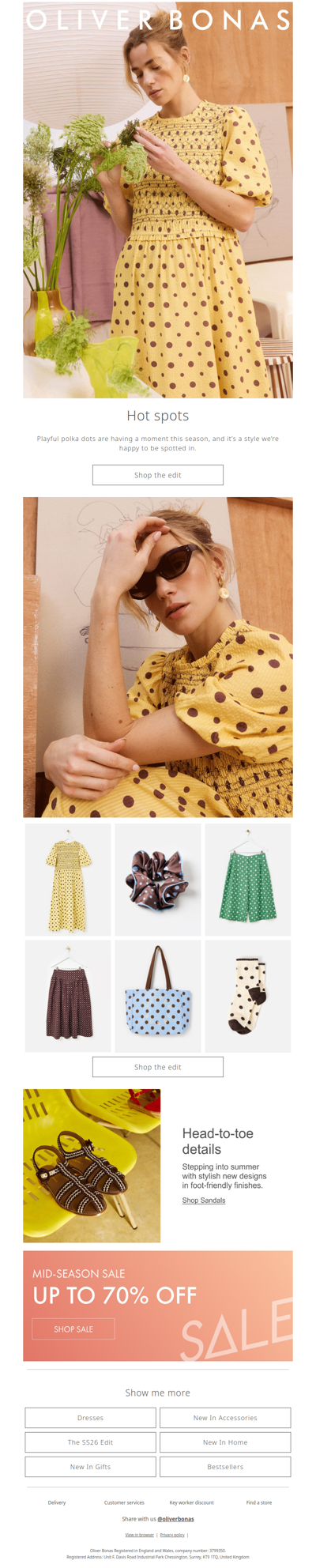 New in Fashion | Hot spots