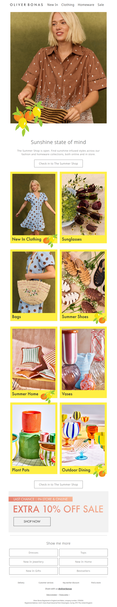 The Summer Shop is open