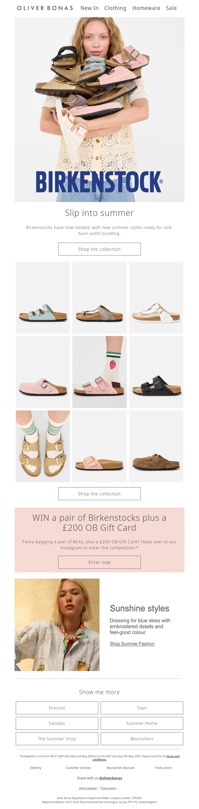 Just landed | New Birkenstock styles