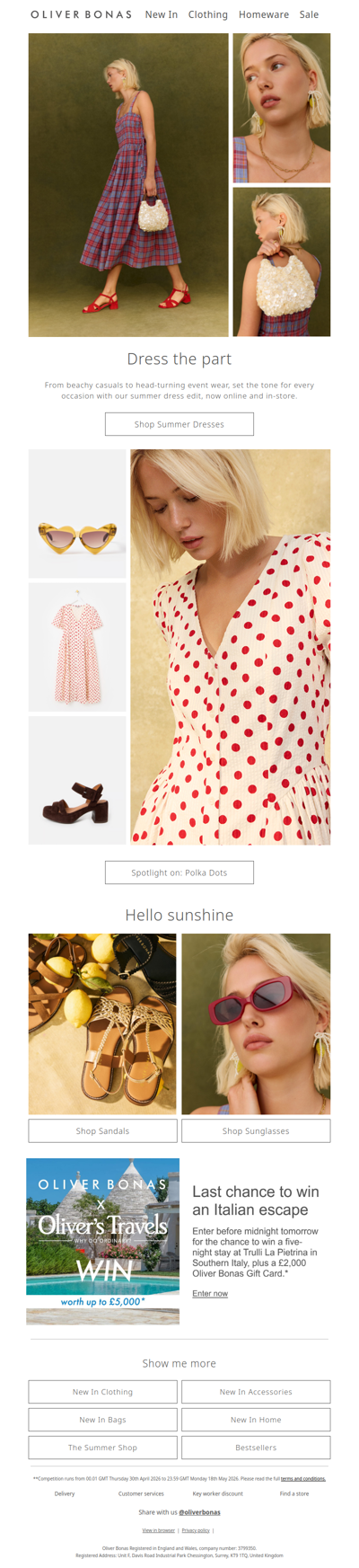 New styles loading | Dress the part