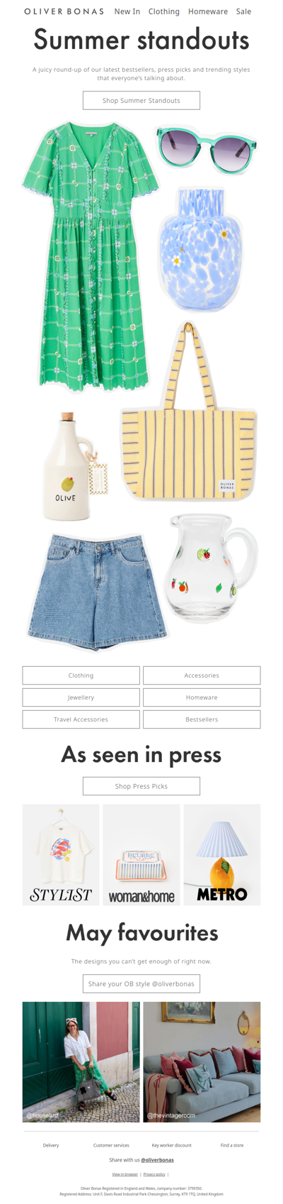 Summer staples | Top press picks
