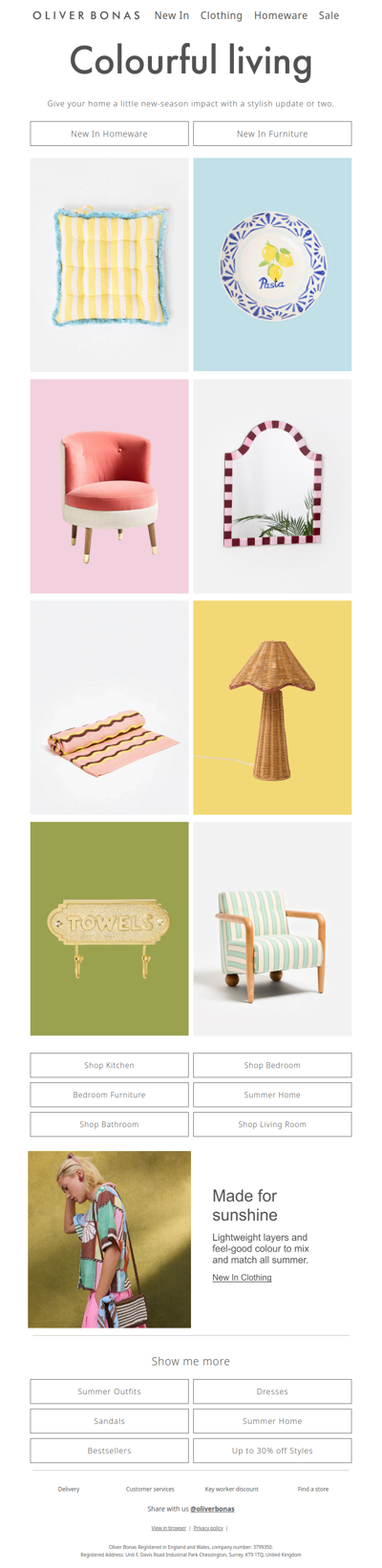 Impactful interiors | Colourful living