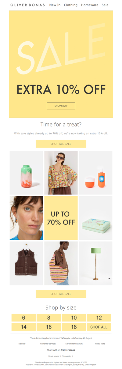 Extra 10% off sale | Styles already up to 70% off