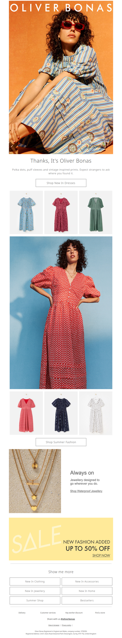 New in Fashion | Summer dresses