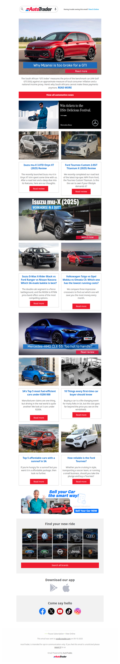 Why SA can't afford a GTI anymore