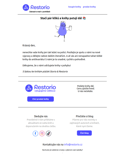 Dejte knihám nový příběh 📚