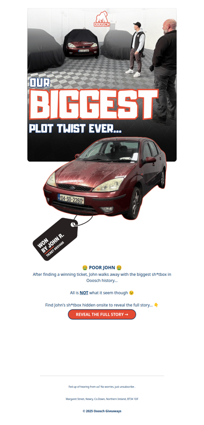 🤮 Our BIGGEST twist ever 🤮