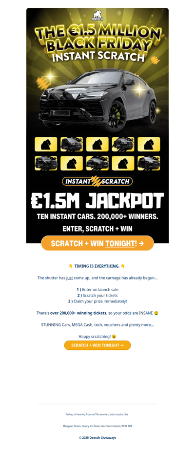 €1.5M jackpot just launched 💥