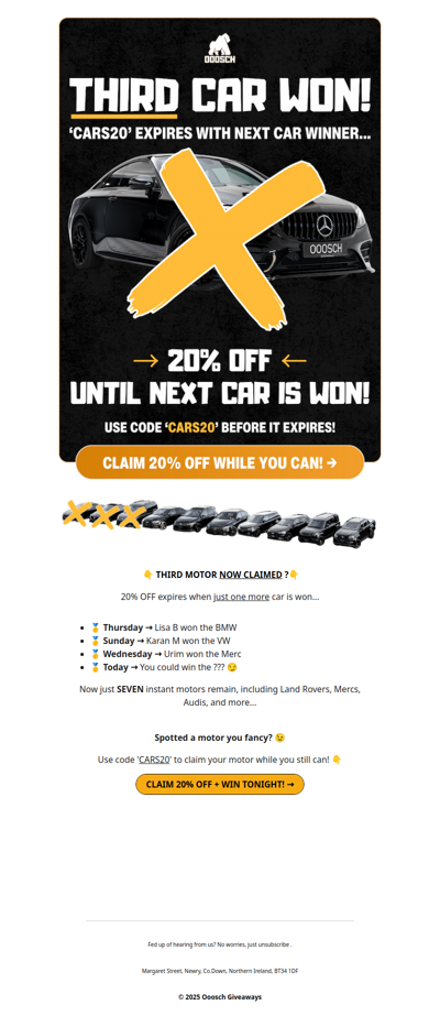 🫢 Someone just CLAIMED your Merc...