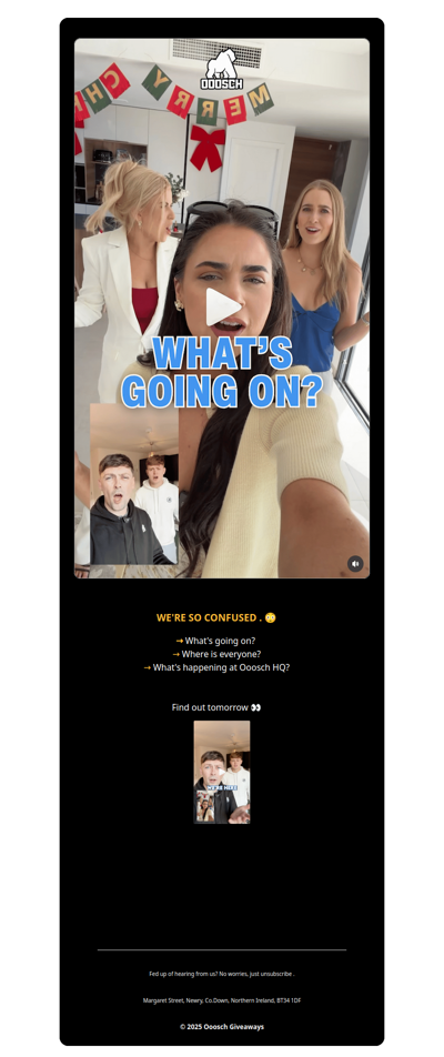 Eyes PEELED everyone. 👀