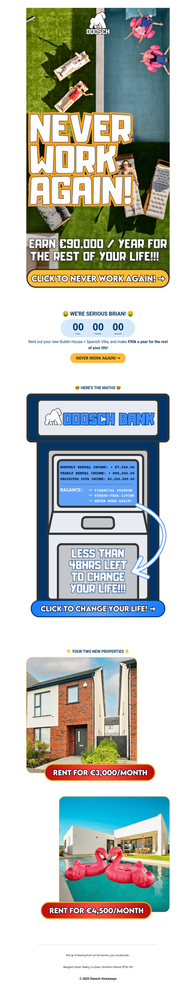 🤑 NEVER. WORK. AGAIN! →