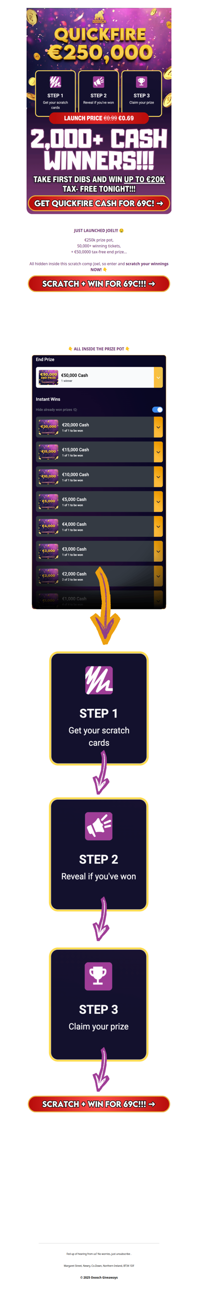 🫢 It's a €250k QUICKFIRE Joel!