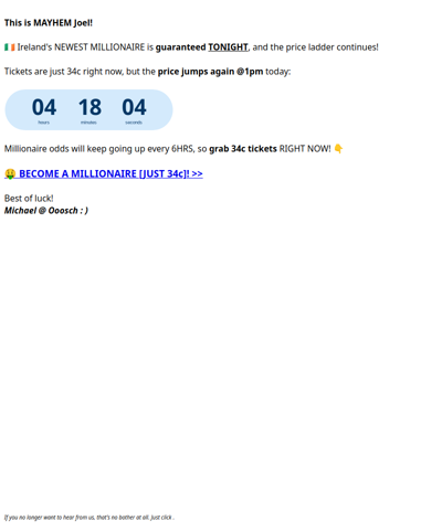 🚨 Millionaire LADDER CONTINUES Joel! →