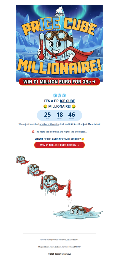 🥶 PR-ICE CUBE MILLIONAIRE! 🔥