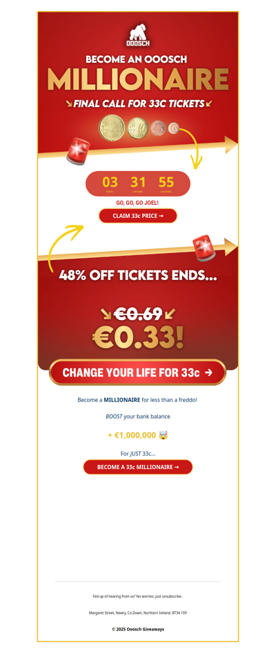 😱 Tickets 2X in PRICE TONIGHT!