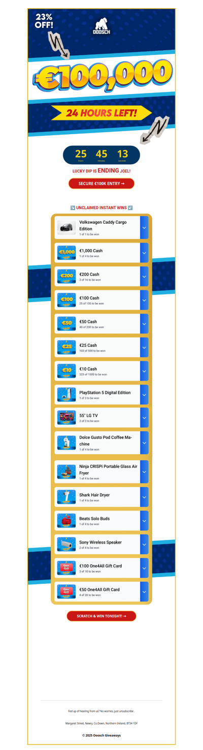 🤑 €100,000 in 24 HOURS →