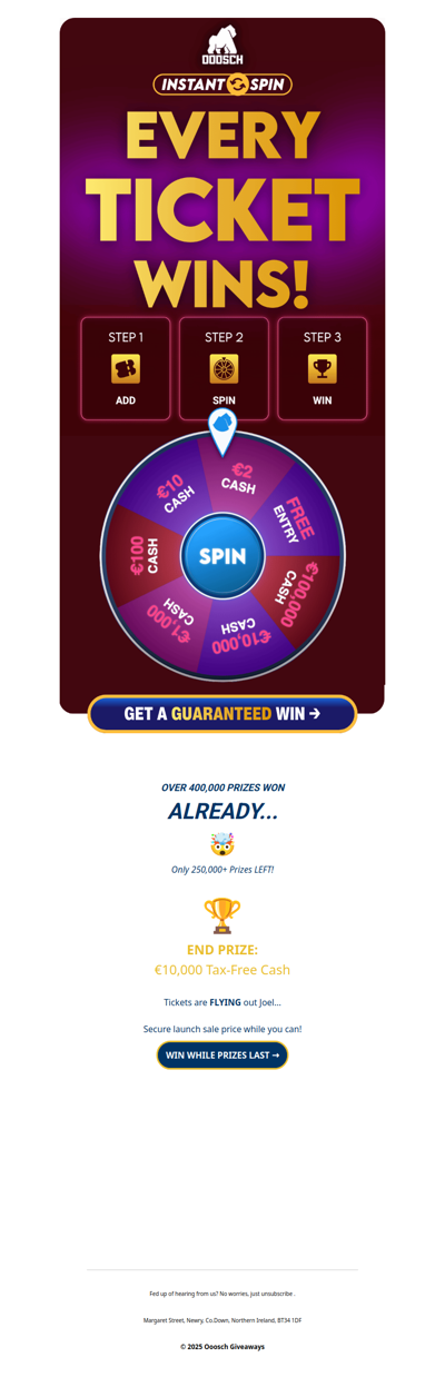 🤯 Tickets are FLYING Joel →