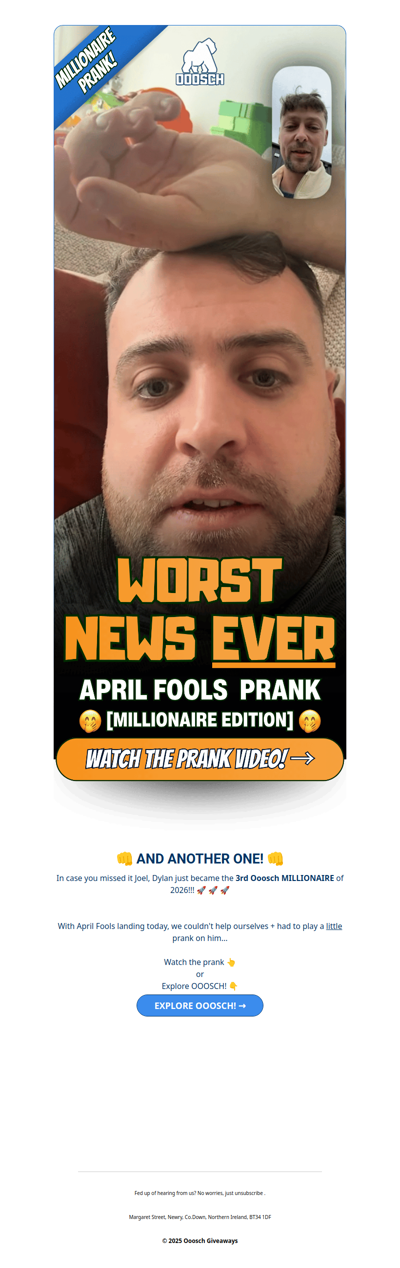 WORST. NEWS. EVER. 🫢