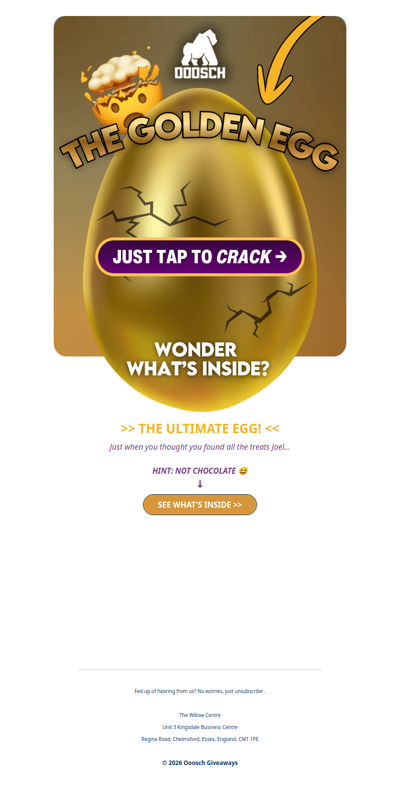 →The GOLDEN Egg! 🤯