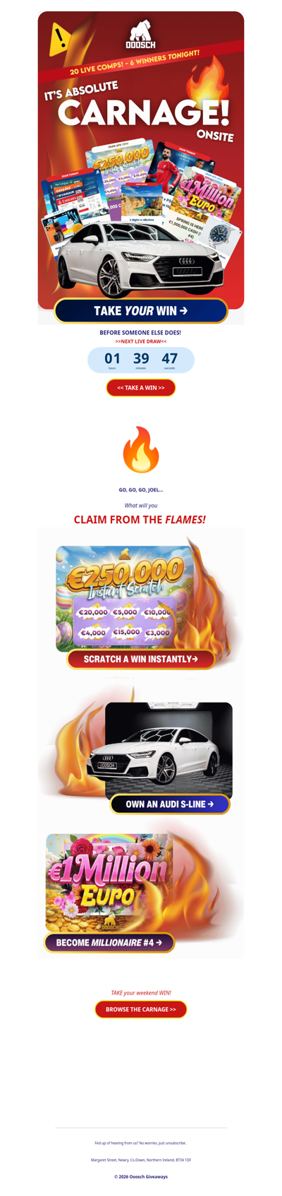 It's ALL on FIRE JOEL! 🔥