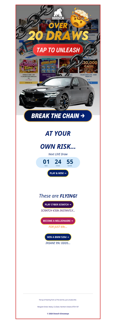 ⛓️ RELEASE the CHAINS...