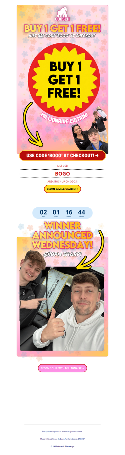 🤔 Get ONE for FREE?