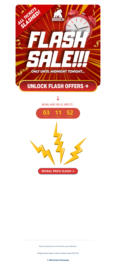 ⚡FLASH SALE IS LIVE!!! ⚡