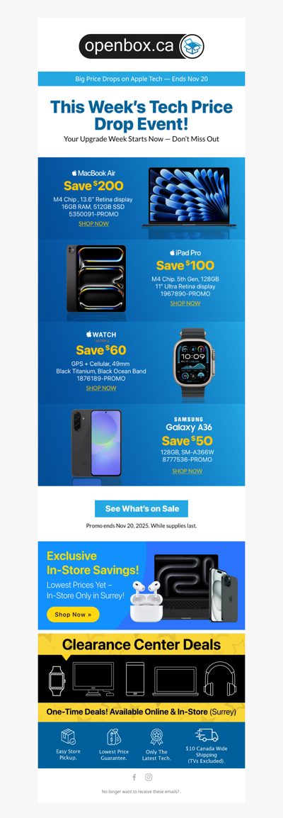 $200 Off MacBook Air M4 + More Deals Inside