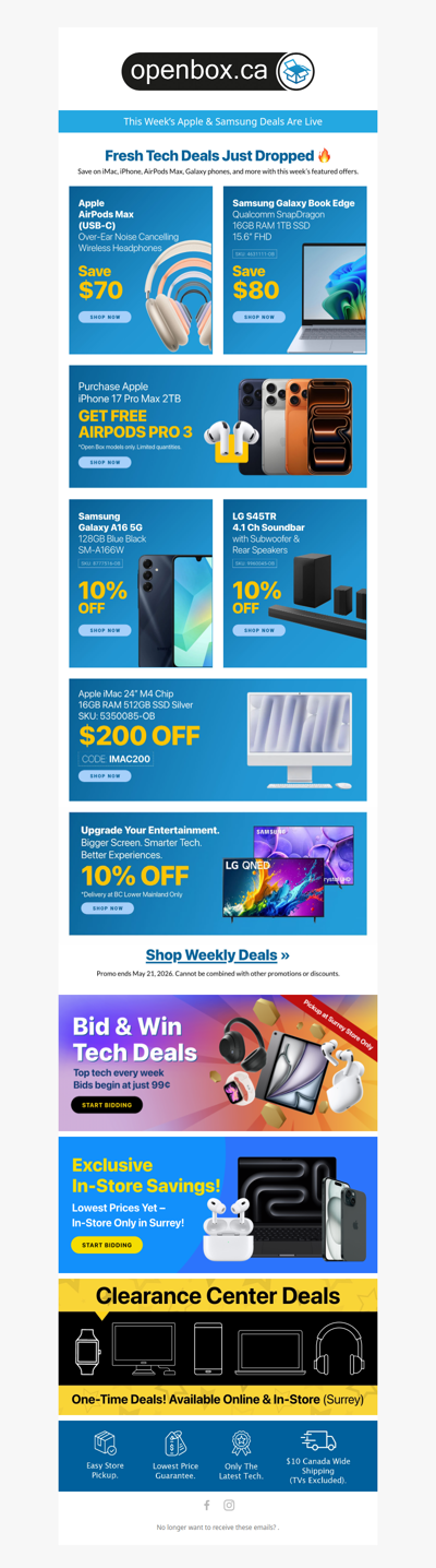 This Week’s Apple & Samsung Deals Are Live