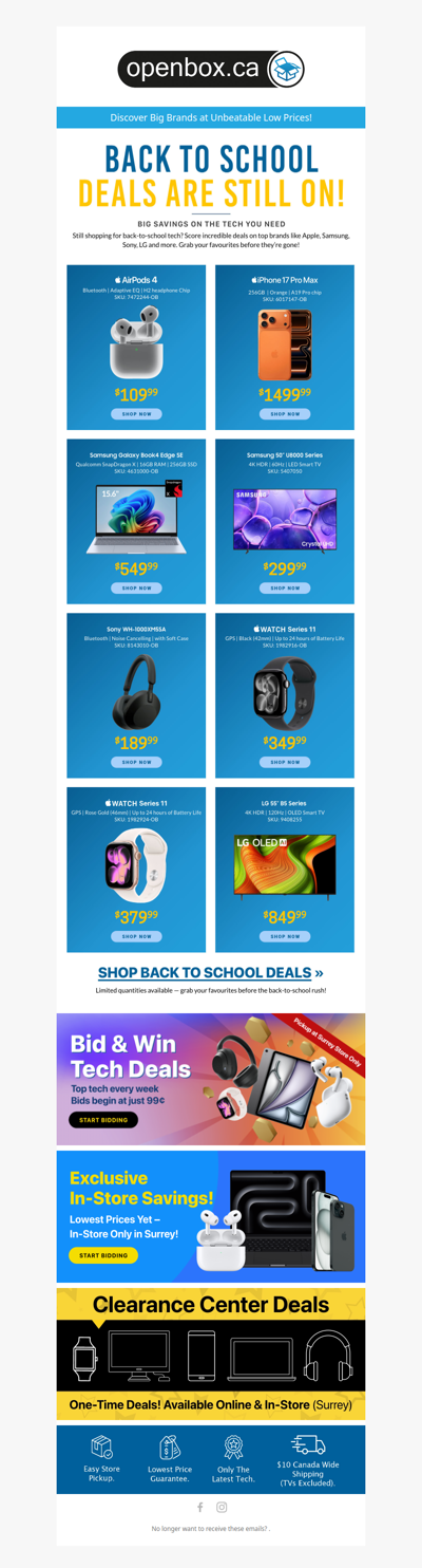 Back to School Deals Are Still ON! 🎒🔥