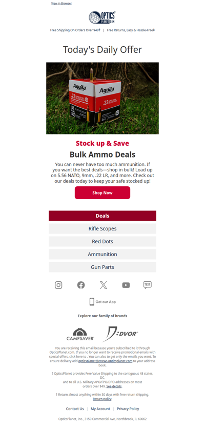 Great Deals on Bulk Ammo