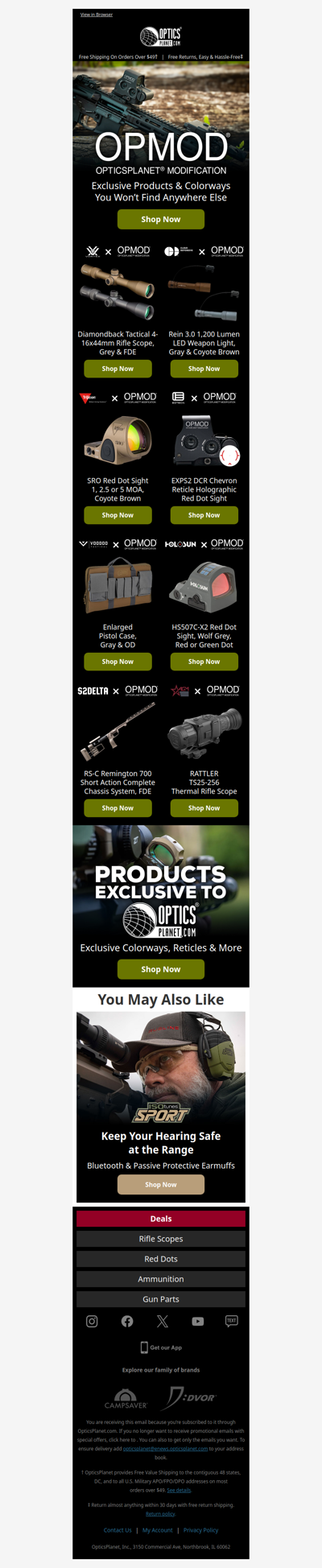 Exclusive OPMOD™ Products