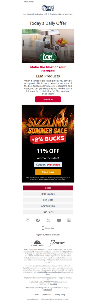 Prepare for Hunting Season With LEM Products