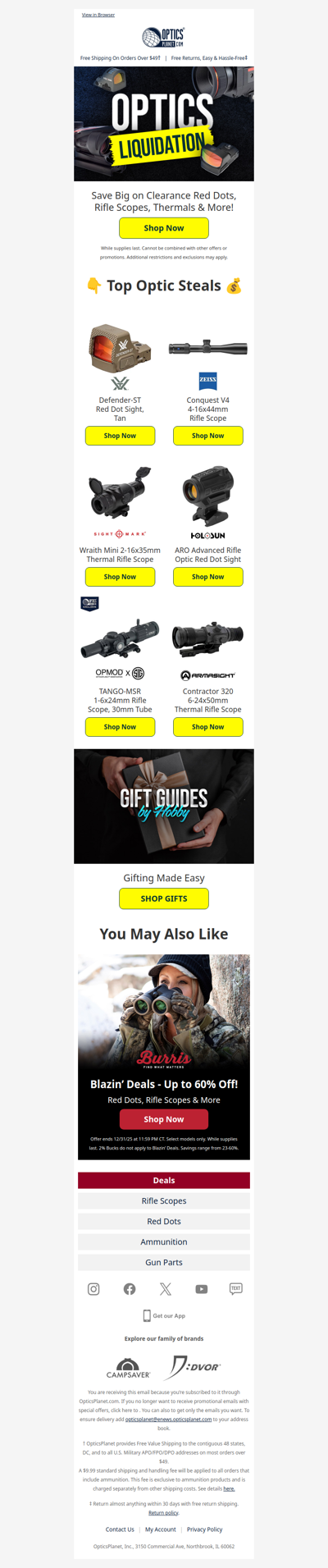 👀 Optics Liquidation 💥