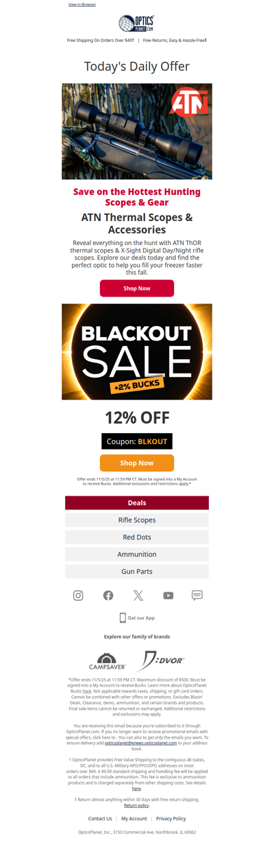 ATN Thermal Scope Deals Too Hot to Pass Up!